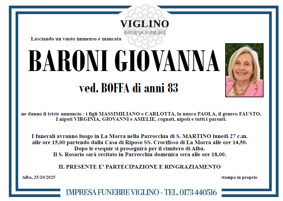 BARONI GIOVANNA